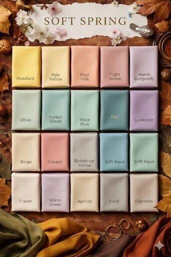 Soft Spring Colours